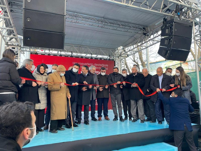 Ahmeddin Camisi’nin ibadete açılış programı